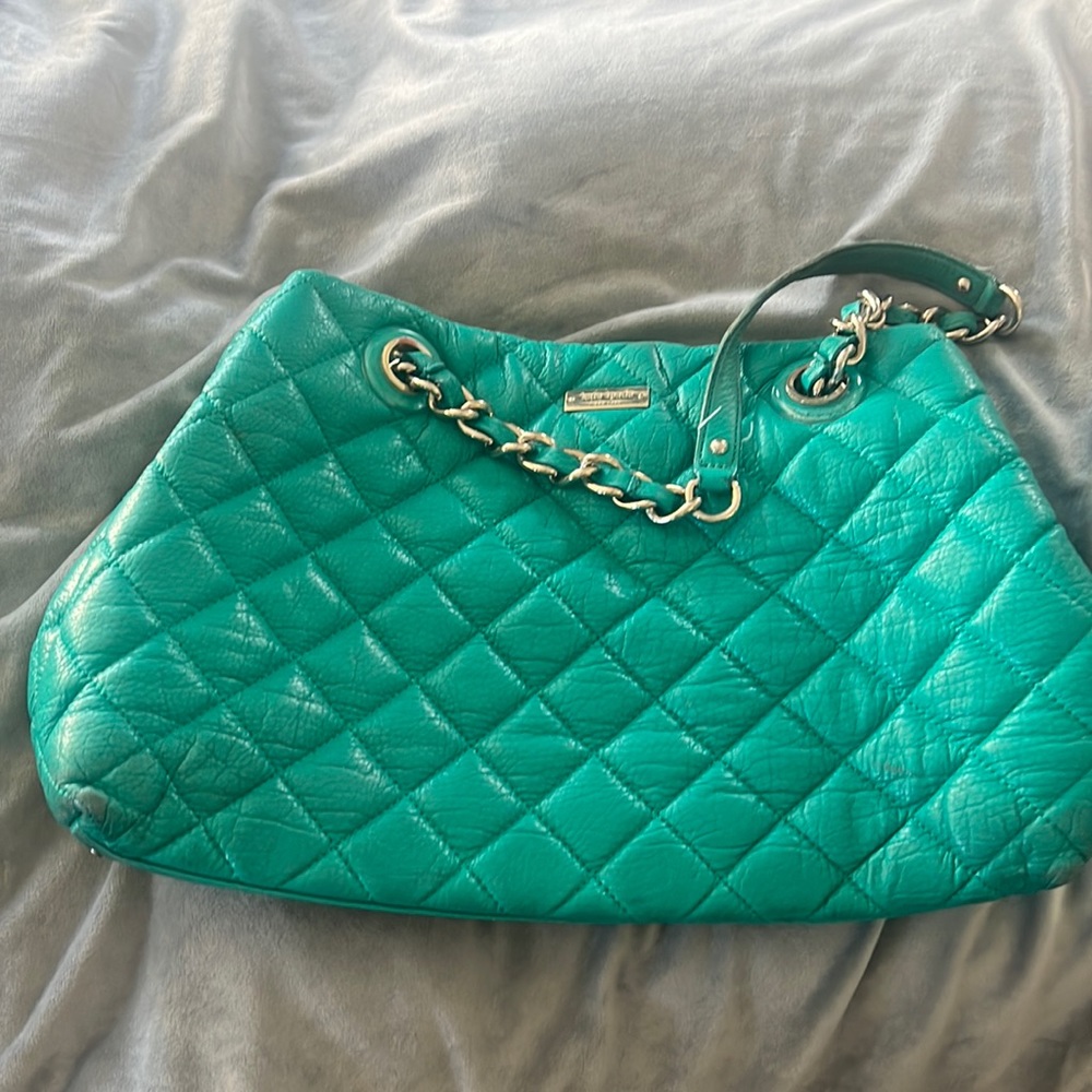 Kate spade emerald green purse
